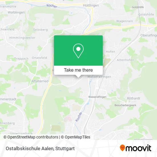 Карта Ostalbskischule Aalen