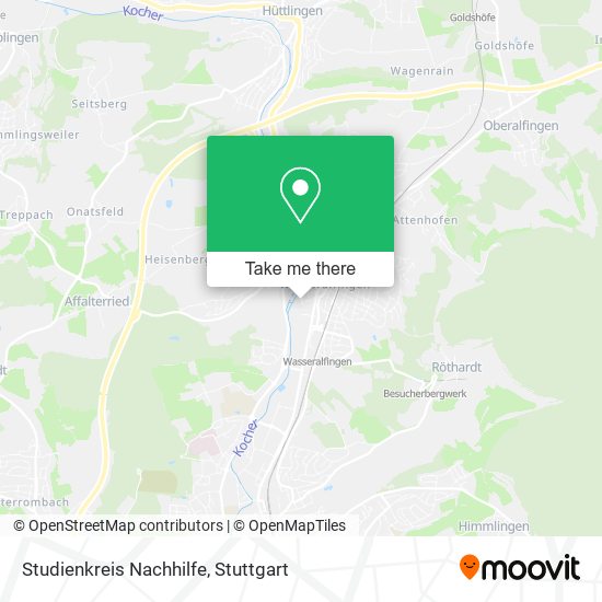 Studienkreis Nachhilfe map