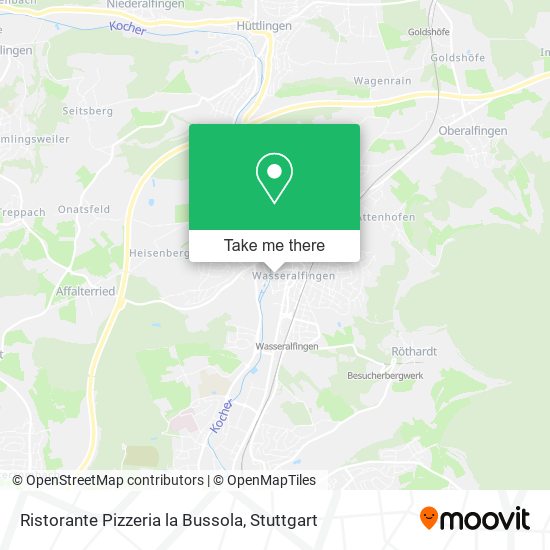 Ristorante Pizzeria la Bussola map