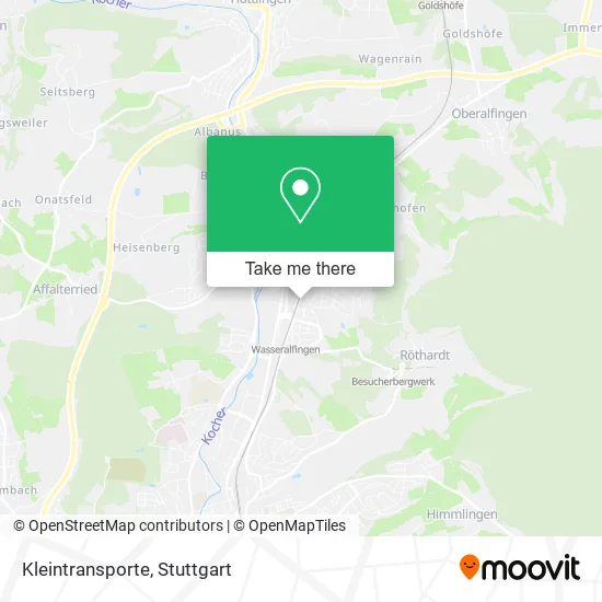 Карта Kleintransporte