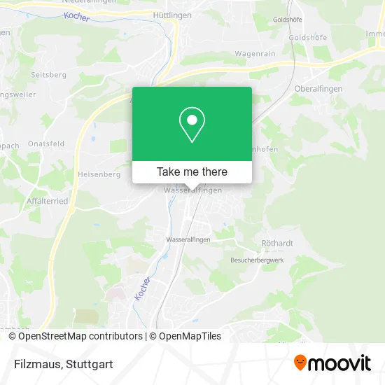 Карта Filzmaus