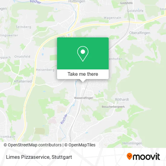 Карта Limes Pizzaservice