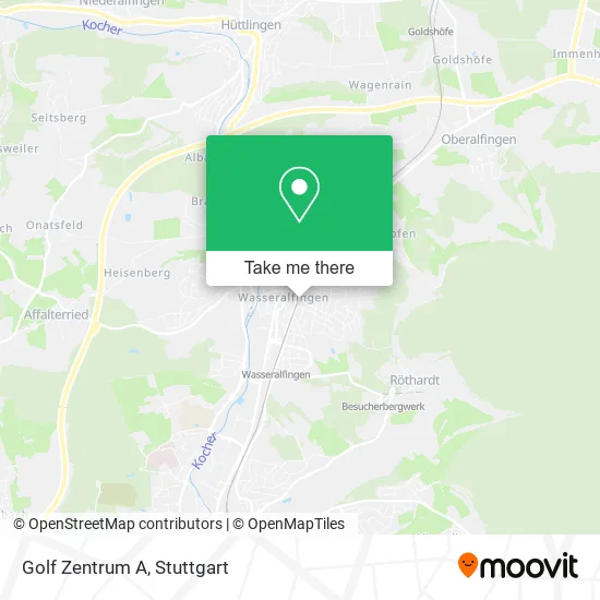 Карта Golf Zentrum A