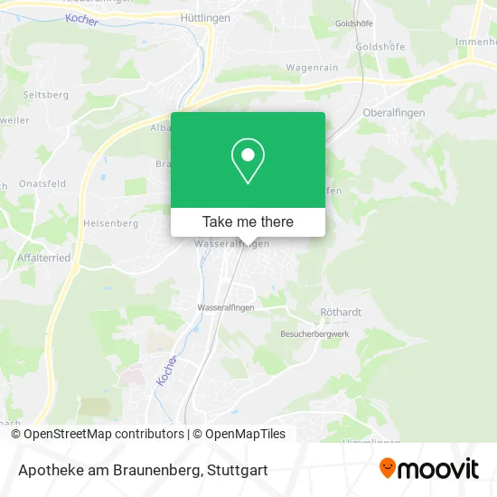 Карта Apotheke am Braunenberg