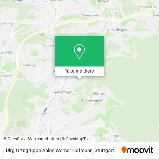 Карта Dlrg Ortsgruppe Aalen Werner Hofmann