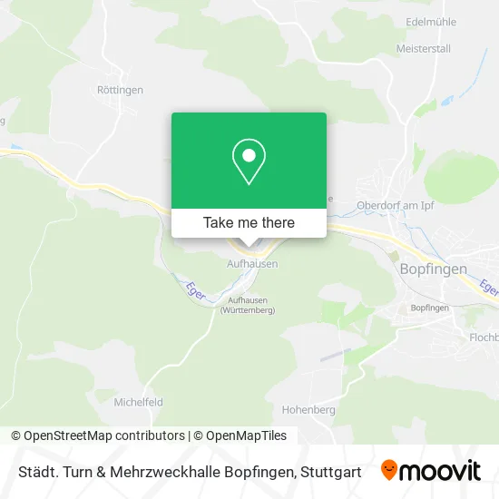 Карта Städt. Turn & Mehrzweckhalle Bopfingen