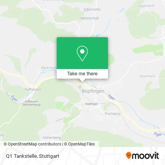 Карта Q1 Tankstelle