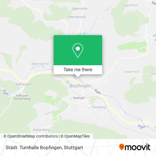 Städt. Turnhalle Bopfingen map