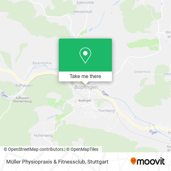 Müller Physiopraxis & Fitnessclub map