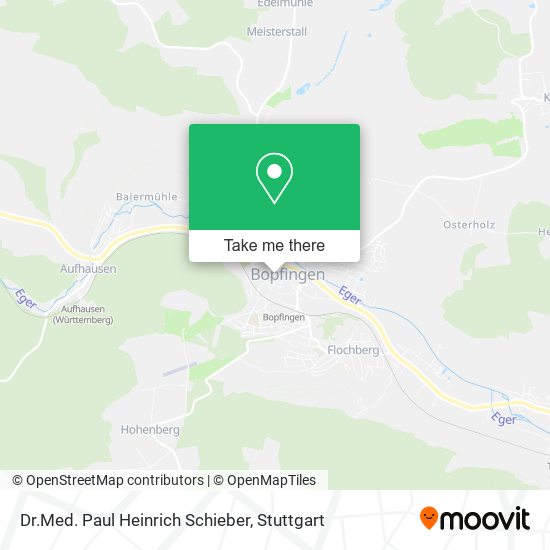 Dr.Med. Paul Heinrich Schieber map