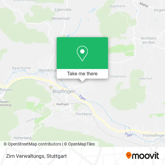 Карта Zirn Verwaltungs