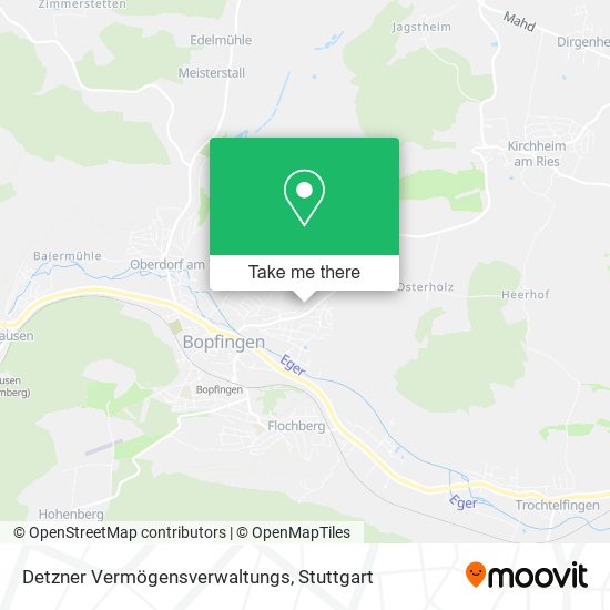 Detzner Vermögensverwaltungs map