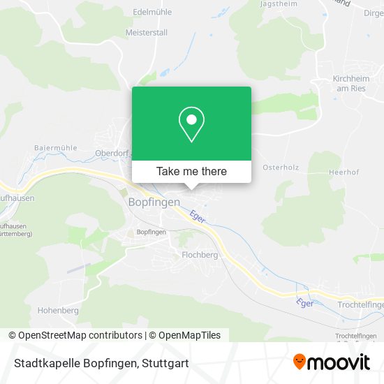 Stadtkapelle Bopfingen map