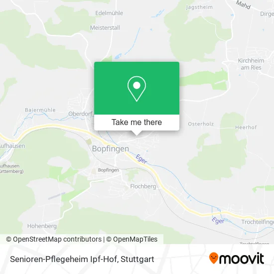 Карта Senioren-Pflegeheim Ipf-Hof