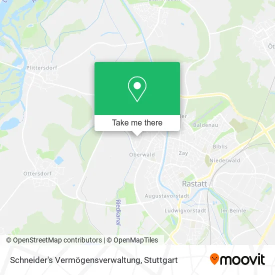 Карта Schneider's Vermögensverwaltung