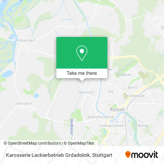 Карта Karosserie Lackierbetrieb Grdadolnik