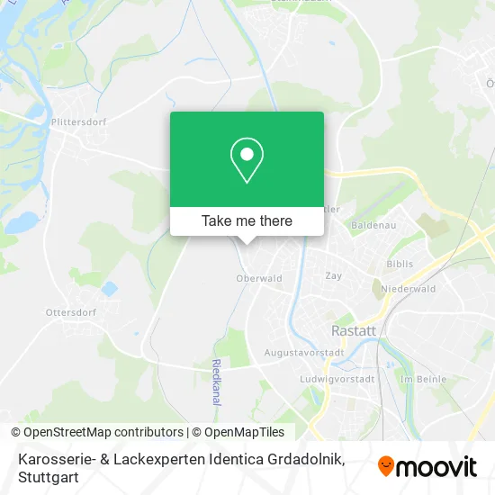 Карта Karosserie- & Lackexperten Identica Grdadolnik