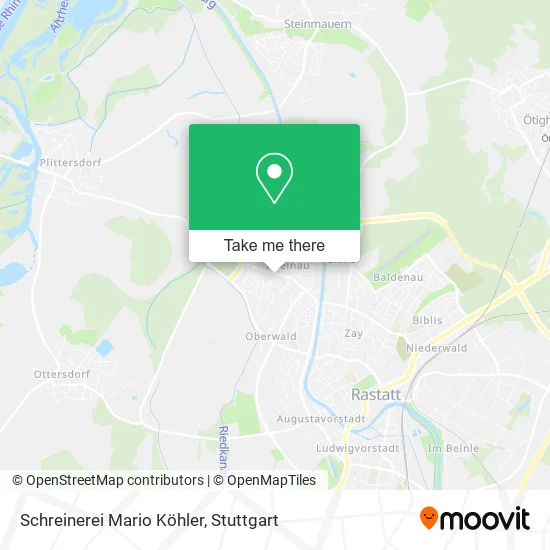 Карта Schreinerei Mario Köhler