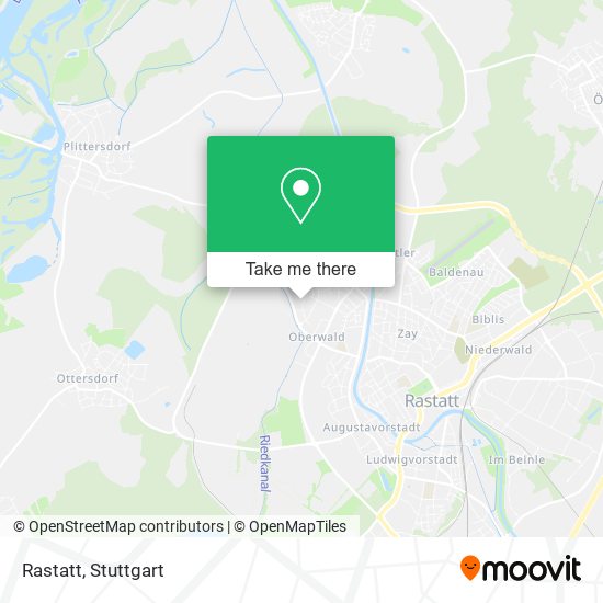 Карта Rastatt