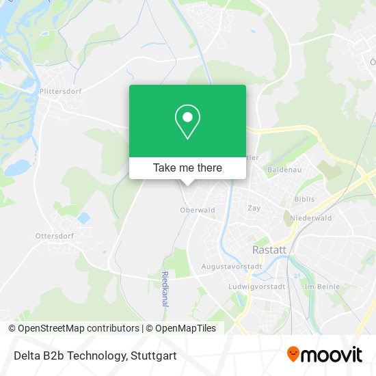 Delta B2b Technology map