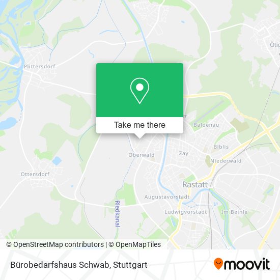 Bürobedarfshaus Schwab map