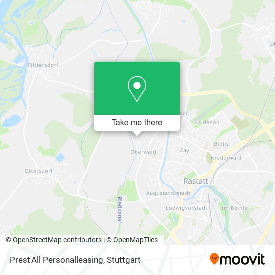 Prest'All Personalleasing map