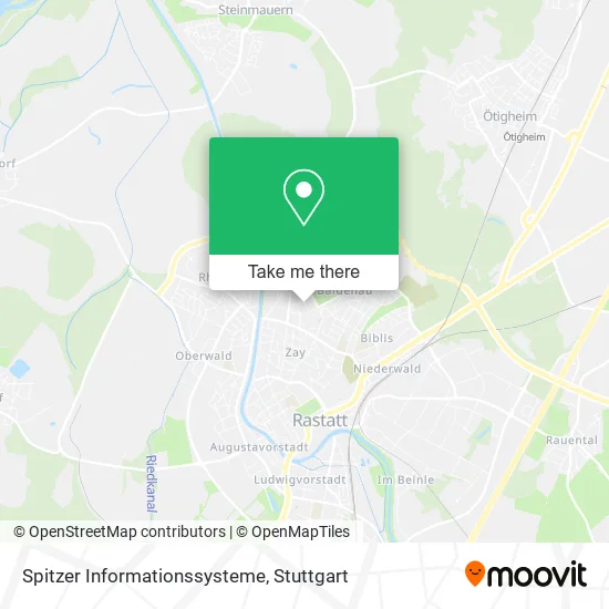 Карта Spitzer Informationssysteme