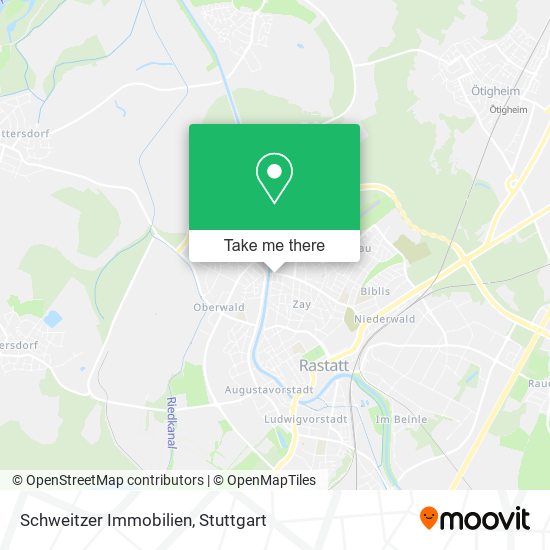 Schweitzer Immobilien map