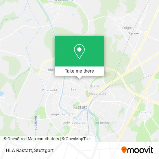 Карта HLA Rastatt