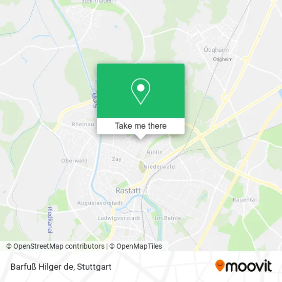 Карта Barfuß Hilger de