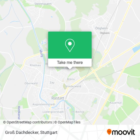 Карта Groß Dachdecker