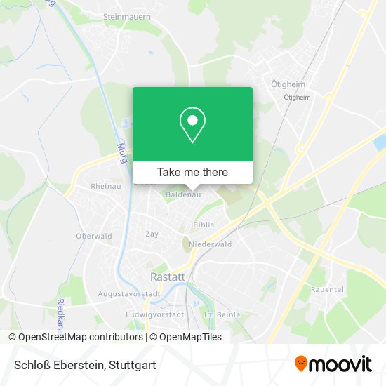 Schloß Eberstein map