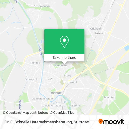Карта Dr. E. Schnelle Unternehmensberatung
