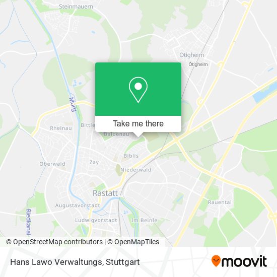 Hans Lawo Verwaltungs map