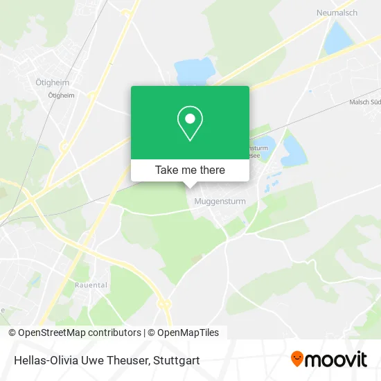 Карта Hellas-Olivia Uwe Theuser