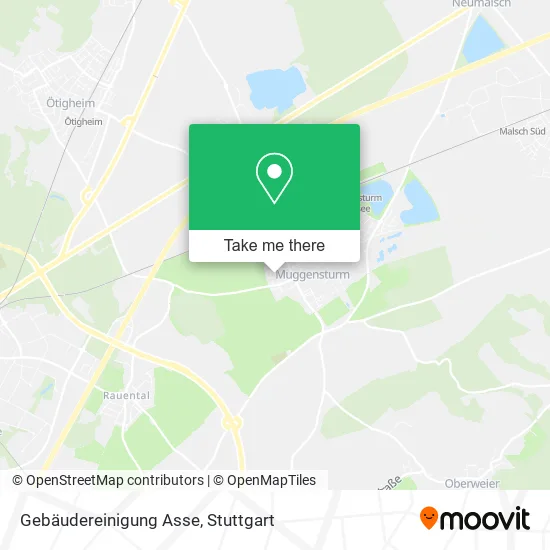 Карта Gebäudereinigung Asse