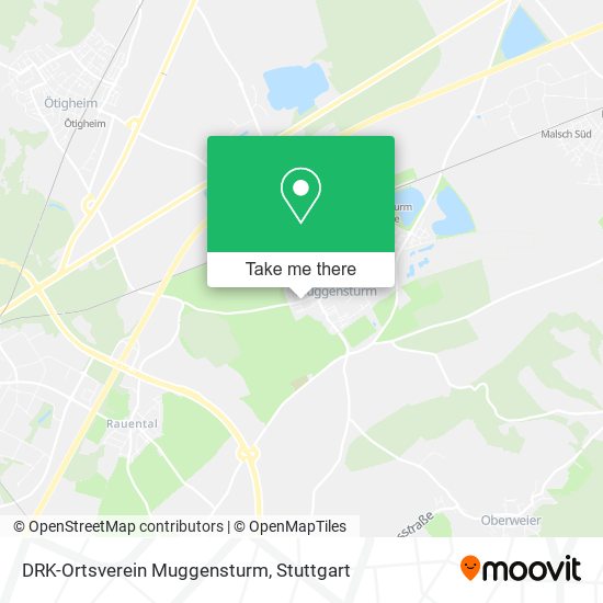 DRK-Ortsverein Muggensturm map