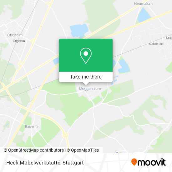 Heck Möbelwerkstätte map