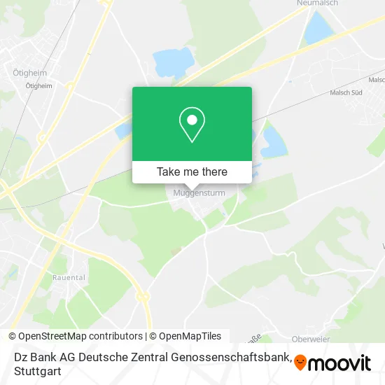 Карта Dz Bank AG Deutsche Zentral Genossenschaftsbank