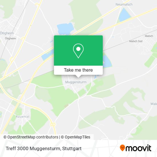 Treff 3000 Muggensturm map