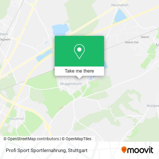 Profi Sport Sportlernahrung map