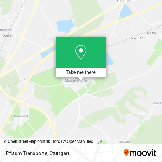 Карта Pflaum Transporte