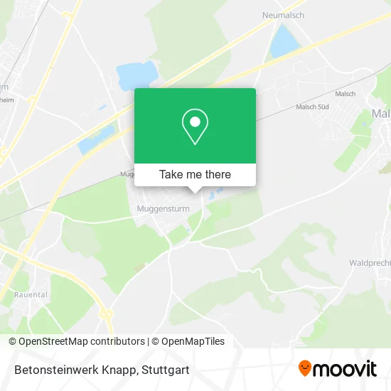 Карта Betonsteinwerk Knapp