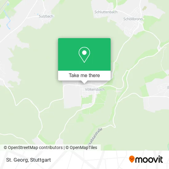 St. Georg map