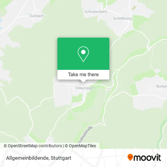 Карта Allgemeinbildende