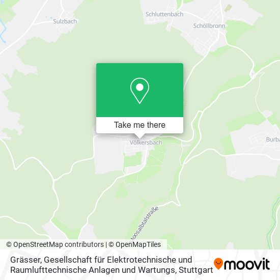 Grässer, Gesellschaft für Elektrotechnische und Raumlufttechnische Anlagen und Wartungs map