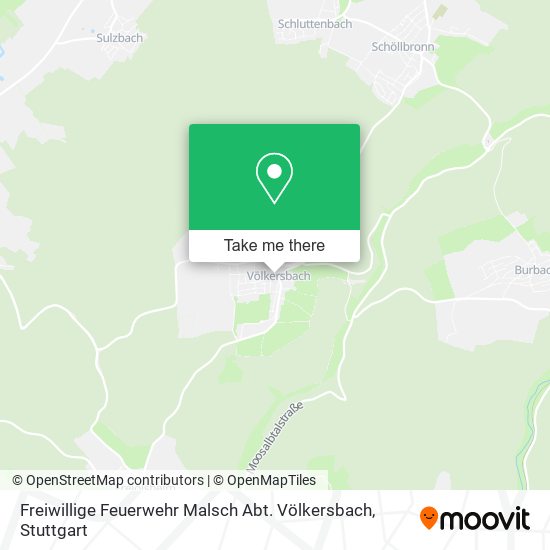 Freiwillige Feuerwehr Malsch Abt. Völkersbach map