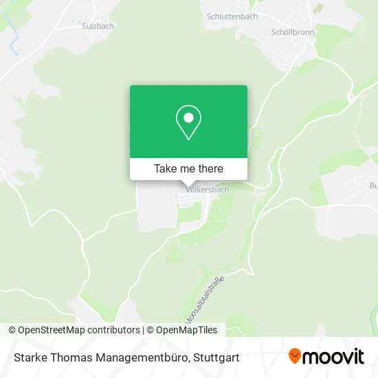 Карта Starke Thomas Managementbüro