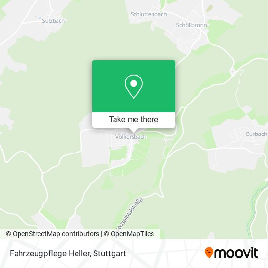 Fahrzeugpflege Heller map