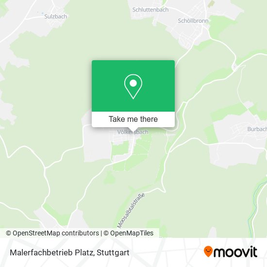 Malerfachbetrieb Platz map